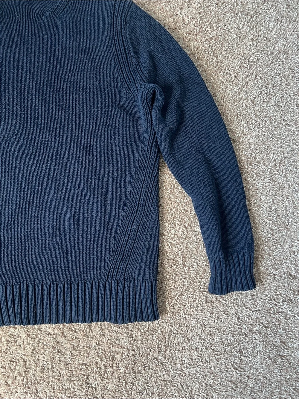 J.crew. Rollneck Sweater in Navy